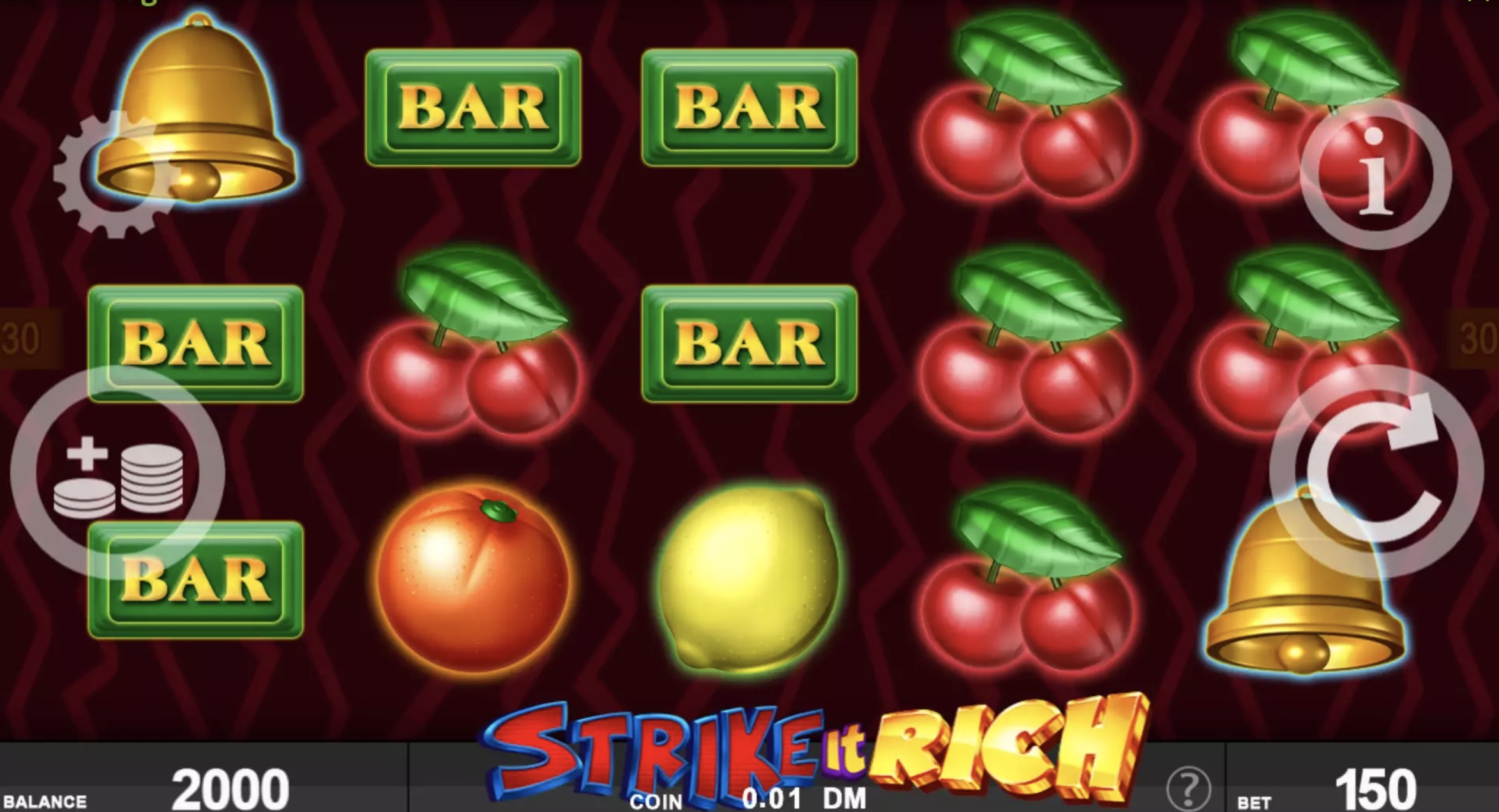 «Strike it Rich» — образец классического слота в SOL Casino